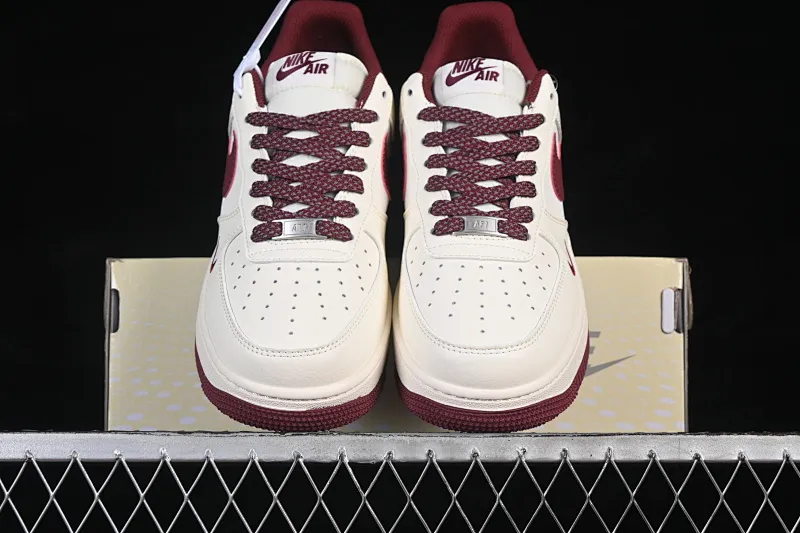 All Categories Nk Air Force 1 Air Force Series Nk Air Force 1 Low Air Force Low Nike Air Force 1'07 Low Tree Grain Burgundy Air Force One Low Casual Shoes SM6668-126